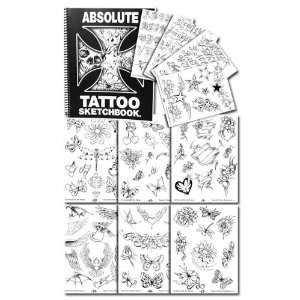  Absolute Tattoo Design Sketchbook 