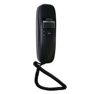  New Uniden Trimline Slimline Phone Black Corded Power 