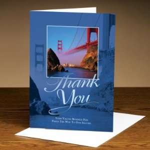  Successories Thank You Bridge 25 Pack Greeting Cards 