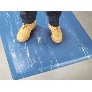  3 x 10 Blue Marble Mat   1/2 thick