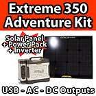 GOAL0 GOAL ZERO Extreme 350 Adventure Kit Solar Panel Power Pack 