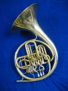   KLEY COMPENSATING DOUBLE FRENCH HORN, UNLACQUERED, MADE 1935  