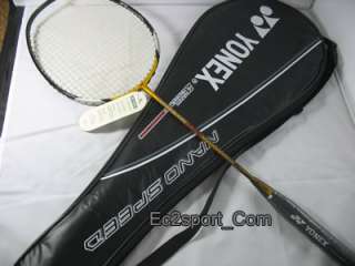   8000 NS8000 Golden Badminton Racket ClassB 22 24Lbs 3UG4 +Cover  