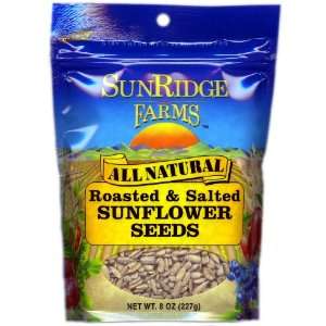 Roasted Salted Sunflower Seeds  12/8 oz. bags  Grocery 