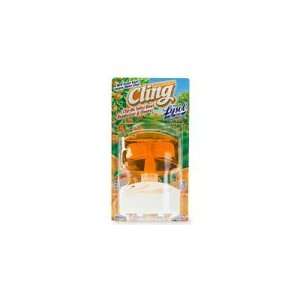 Lysol Cling, Clip On Toilet Bowl Deodorizer & Cleaner, Orange Grove 