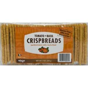 Riega Tomato + Basil Crispbread   Gluten Free   Pack of 12  