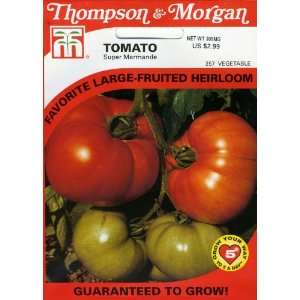  Thompson & Morgan 257 Tomato Super Marmande Seed Packet 