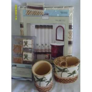  ISLE OF PALM WITH TOOTHBRUSH HOLDER SET