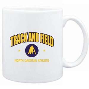  Mug White  Track & Field   North Dakotan Athlete  Usa 