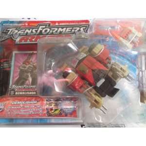  Transformers Armada Demolishor with Blackout Mini con 
