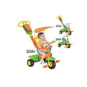  Smart Trike Plus   Green, Orange, Blue and Yellow Toys 