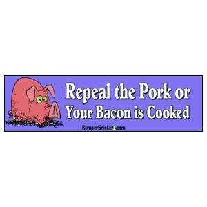   Pork Or Your Bacon Is Cooked   Refrigerator Magnets 7x2 in Automotive