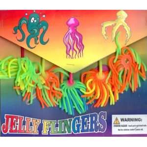  Jelly Flingers 2 Vending Machine Capsules w/Display Card 