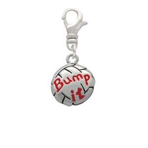  Volleyball Bump It Clip On Charm Arts, Crafts & Sewing