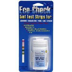  Eco Check 5 in 1 Water Test Strips 25 Tests for Pond 