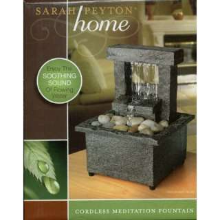    Sarah Peyton Home   Cordless Meditation Fountain   Waterfall