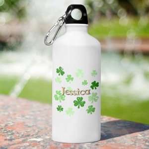 Wedding Favors Clover Personalized Water Bottle