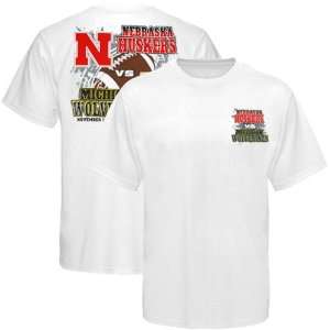   Nebraska Cornhuskers 2011 Gameday T Shirt   White