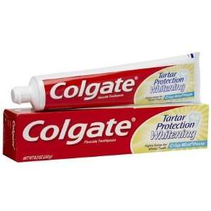  Colgate Tartar Protection Whitening Crisp Mint Toothpaste 8.2 oz, 3 