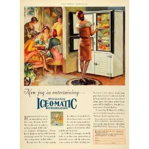  1929 Ad Williams Ice o Matic Refrigerator Heating 